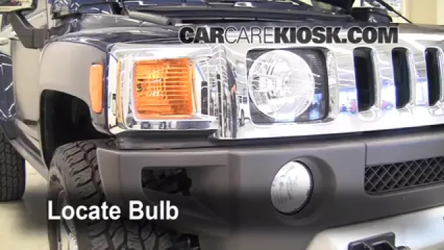 2008 Hummer H3 3.7L 5 Cyl. Lights Daytime Running Light (replace bulb)